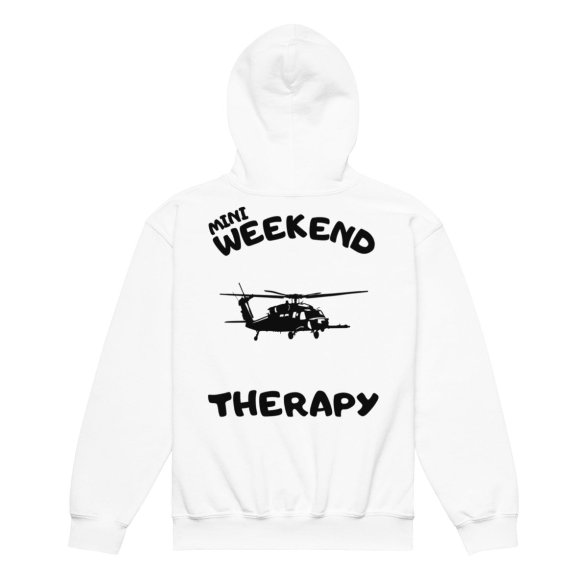 Military Helicopter Mini Hoodie | Weekend Therapy by Weekend Therapy™ – Weekend Therapy Clothing