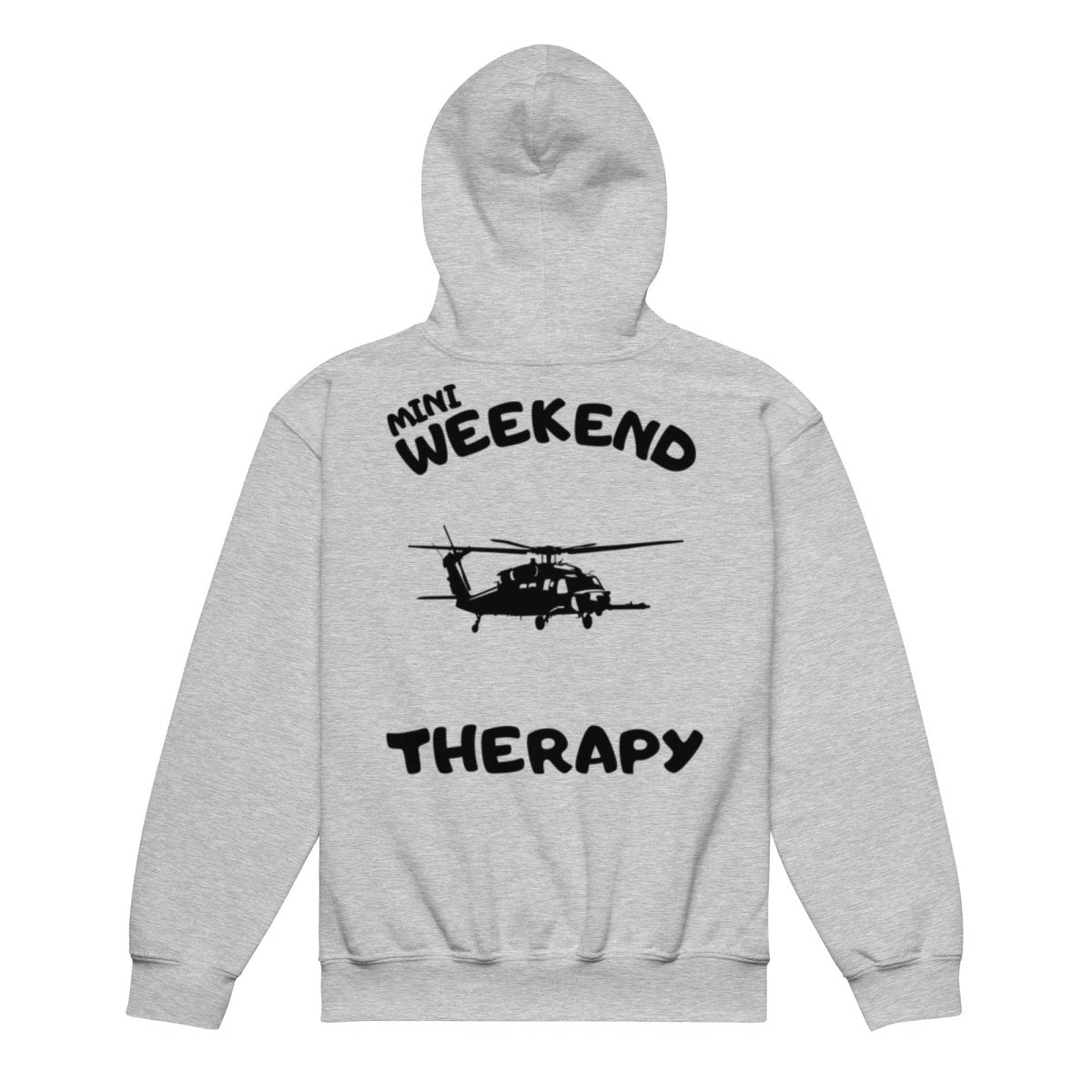 Military Helicopter Mini Hoodie | Weekend Therapy by Weekend Therapy™ – Weekend Therapy Clothing