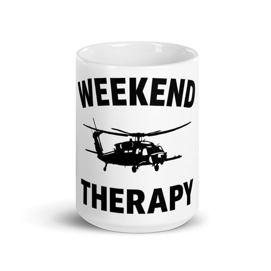 Military Helicopter Mug | Weekend Therapy by Weekend Therapy™ – Weekend Therapy Clothing