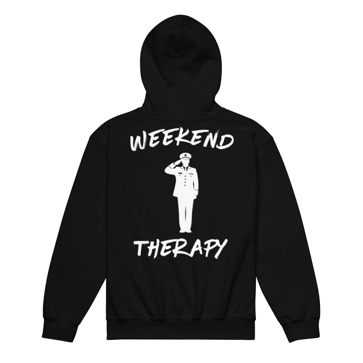 Military Salute Hoodie | Weekend Therapy by Weekend Therapy™ – Weekend Therapy Clothing