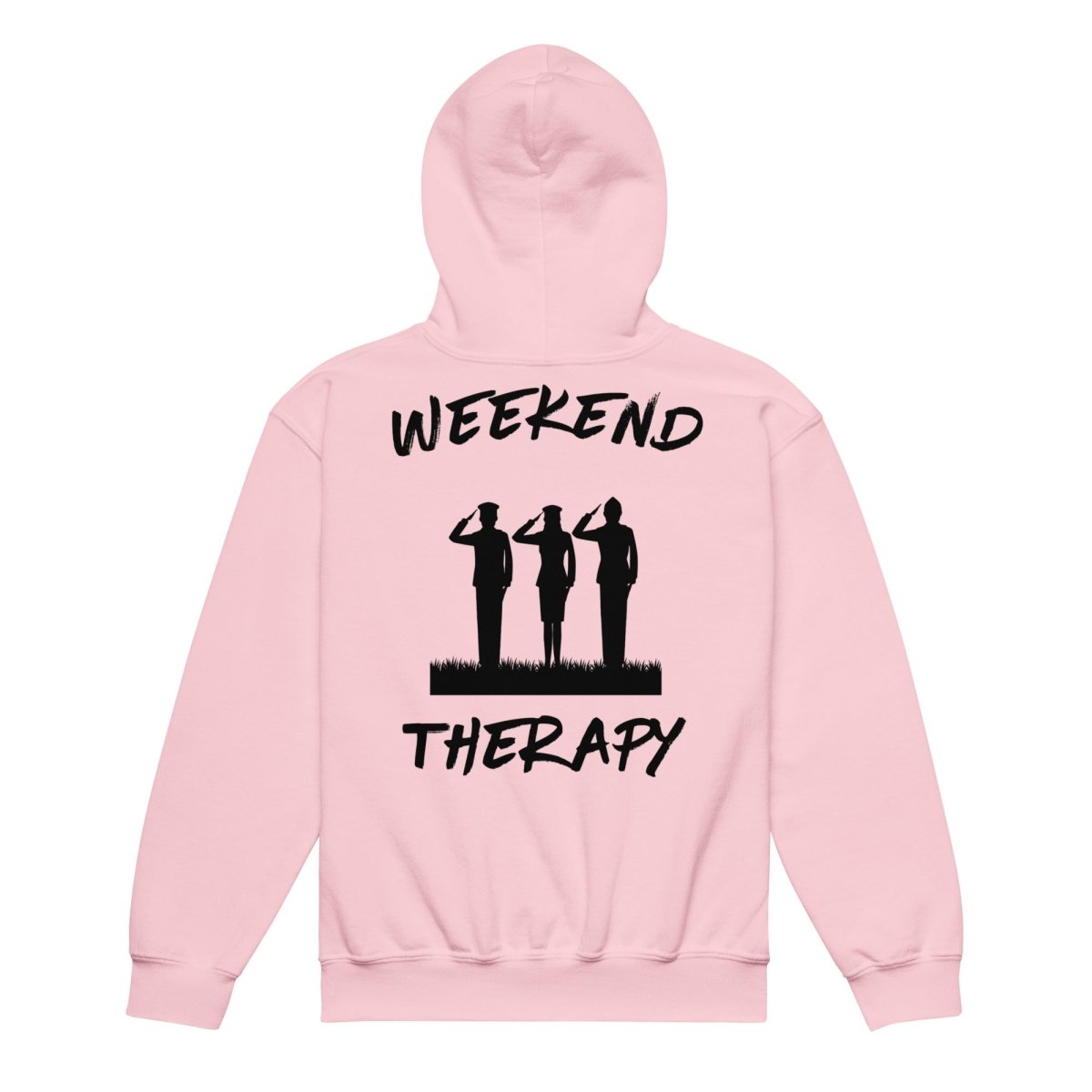 Military Salute Hoodie | Weekend Therapy by Weekend Therapy™ – Weekend Therapy Clothing