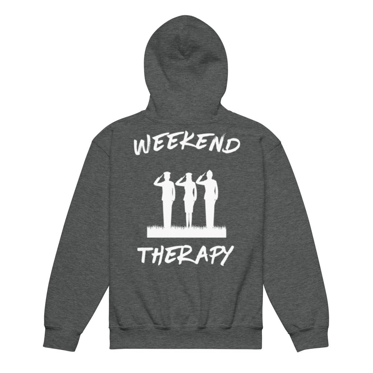 Military Salute Hoodie | Weekend Therapy by Weekend Therapy™ – Weekend Therapy Clothing