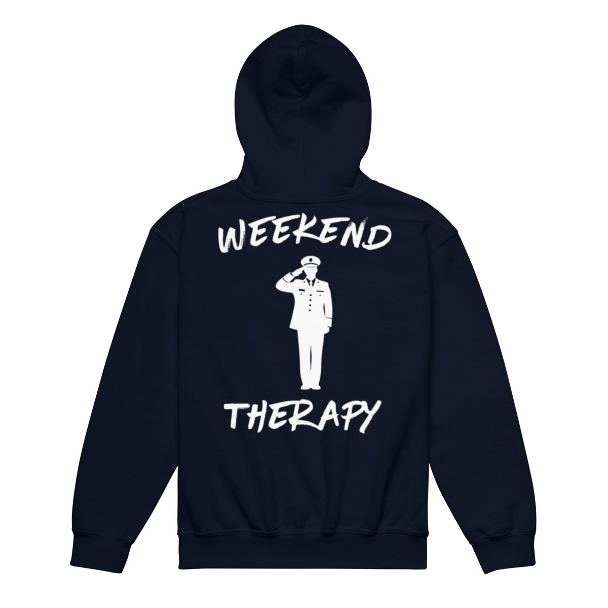Military Salute Hoodie | Weekend Therapy by Weekend Therapy™ – Weekend Therapy Clothing