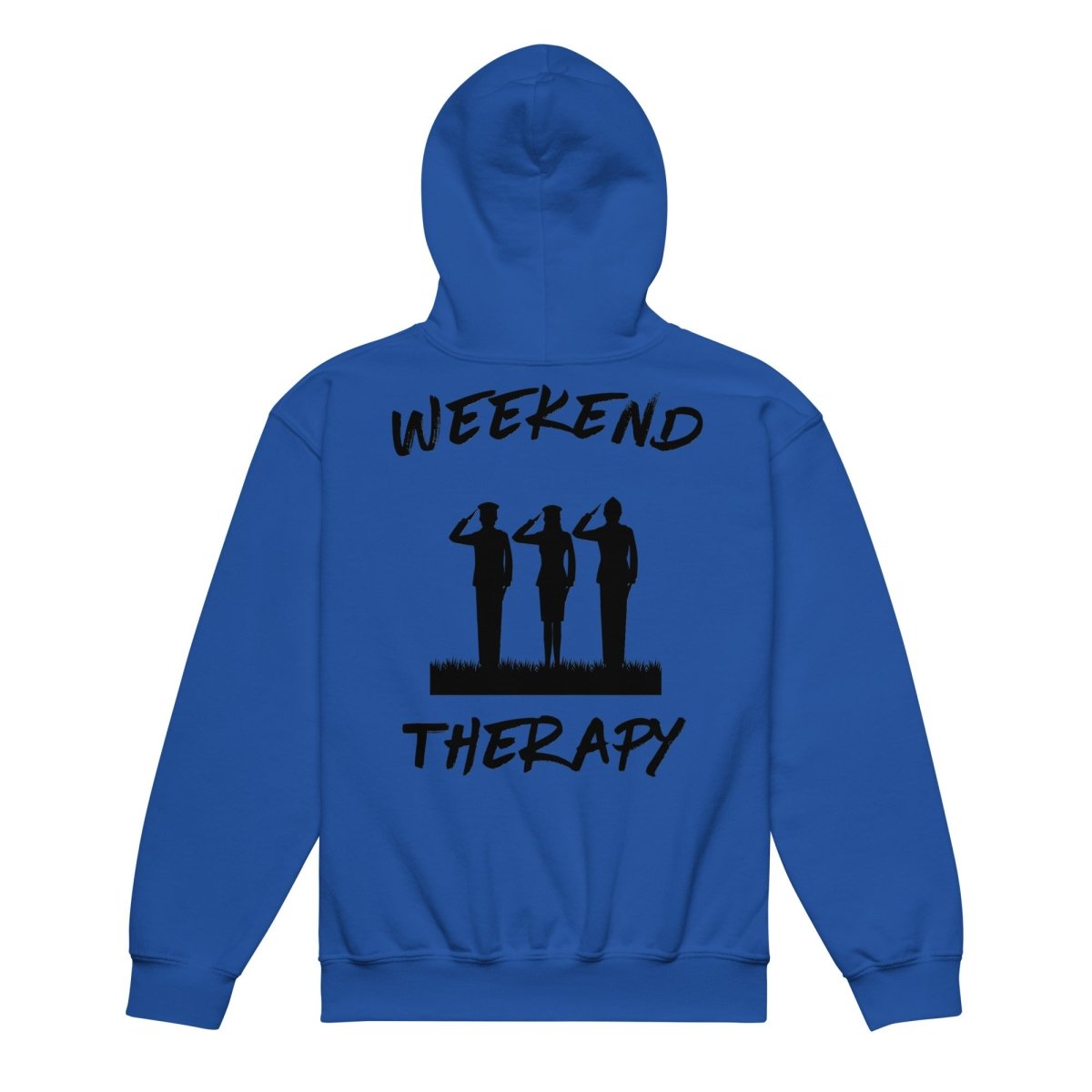 Military Salute Hoodie | Weekend Therapy by Weekend Therapy™ – Weekend Therapy Clothing