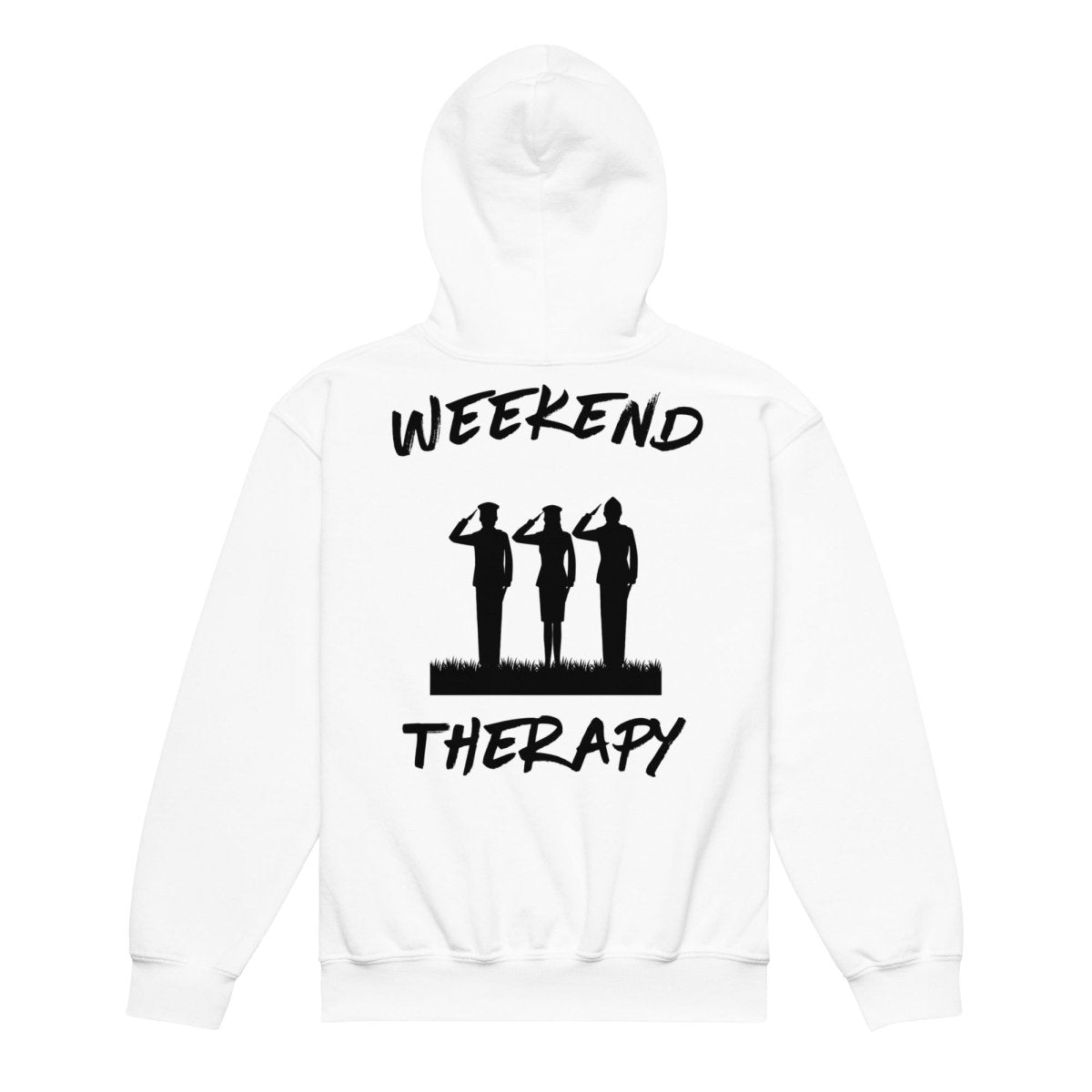 Military Salute Hoodie | Weekend Therapy by Weekend Therapy™ – Weekend Therapy Clothing