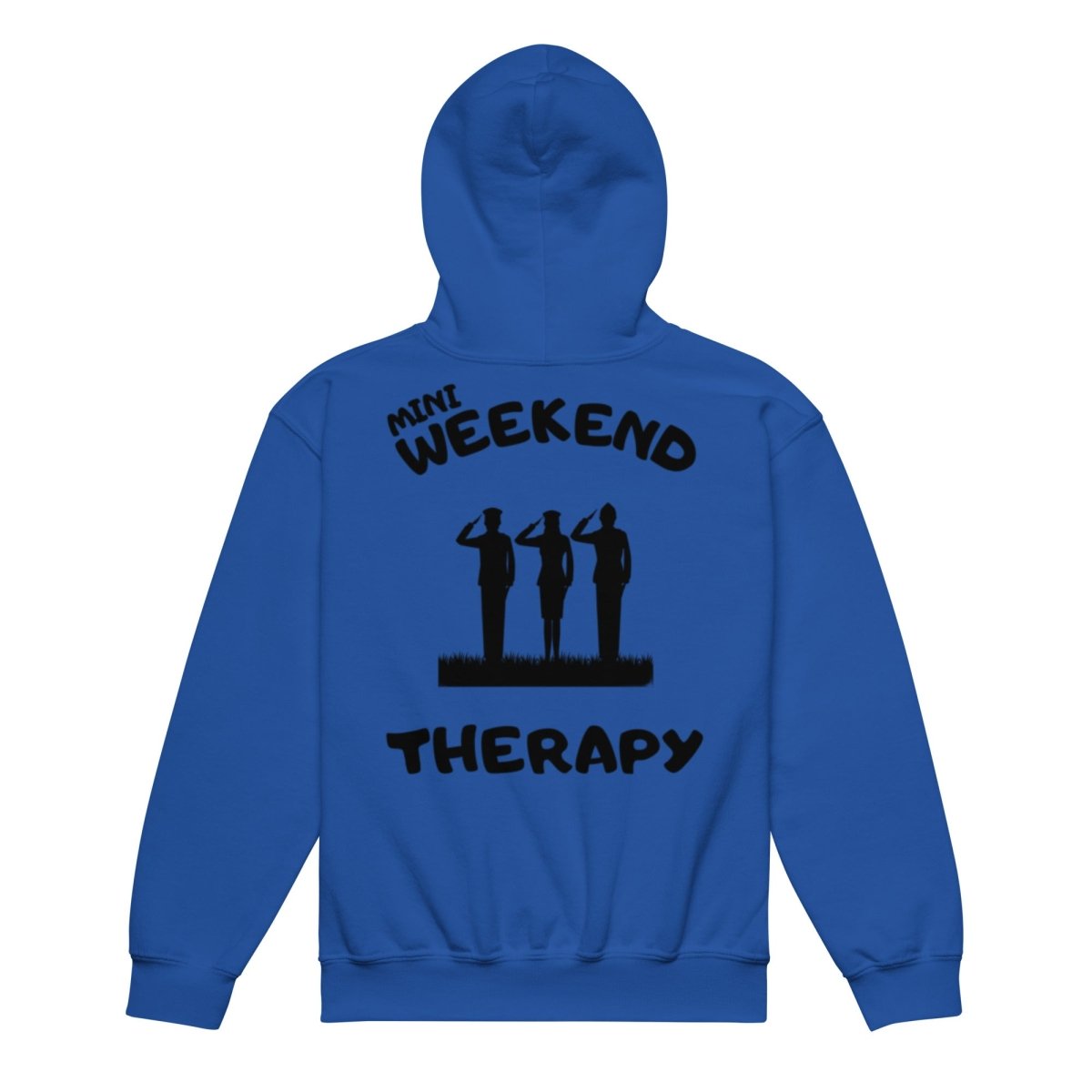 Military Salute Mini Hoodie | Weekend Therapy by Weekend Therapy™ – Weekend Therapy Clothing