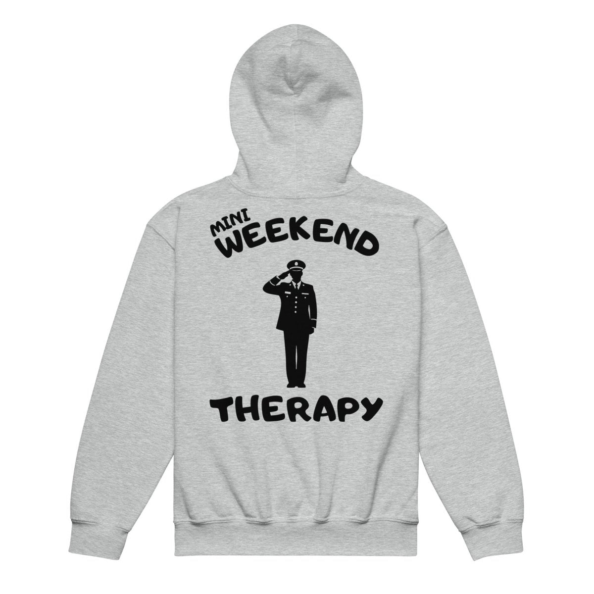 Military Salute Mini Hoodie | Weekend Therapy by Weekend Therapy™ – Weekend Therapy Clothing
