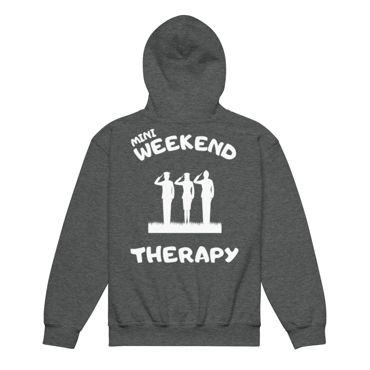 Military Salute Mini Hoodie | Weekend Therapy by Weekend Therapy™ – Weekend Therapy Clothing