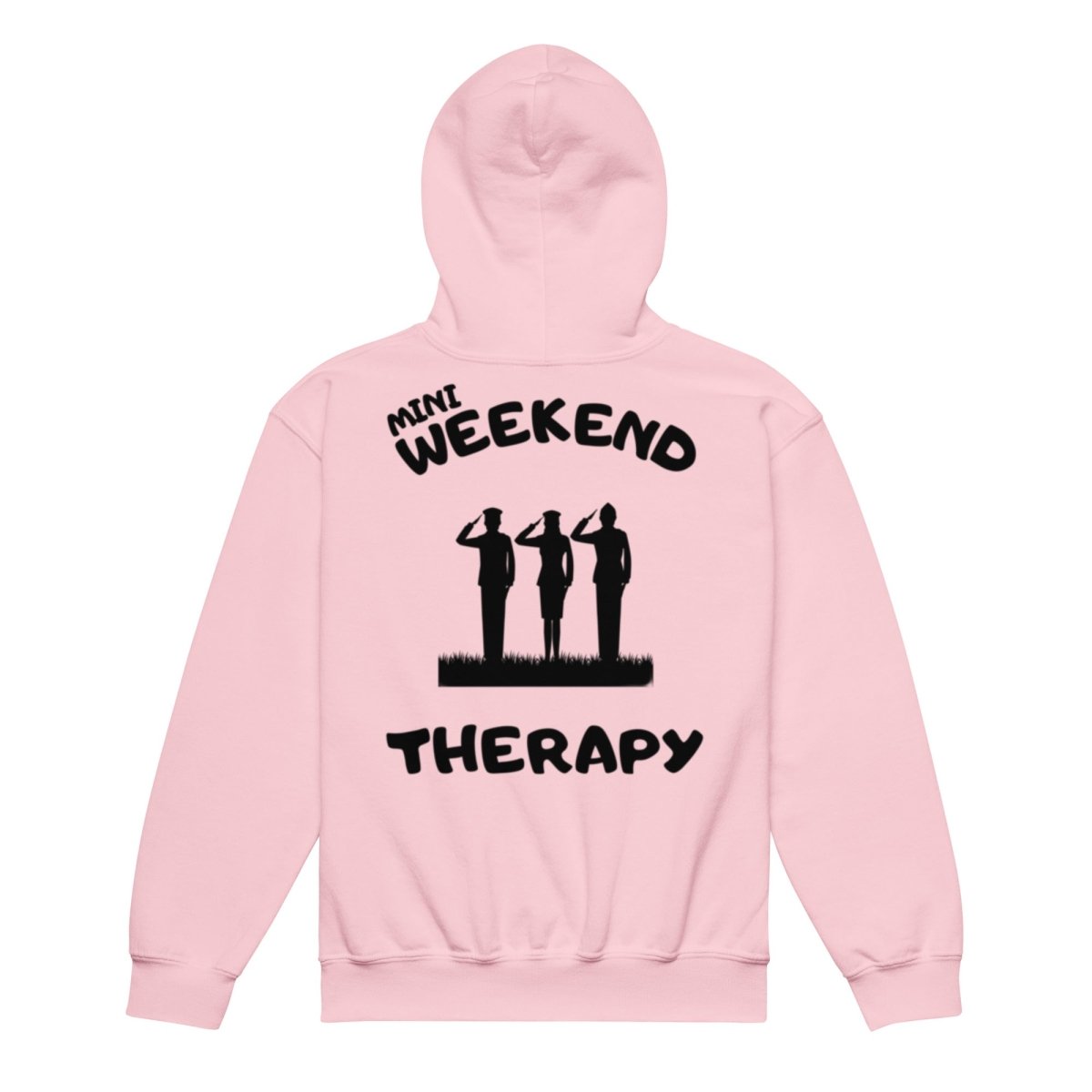 Military Salute Mini Hoodie | Weekend Therapy by Weekend Therapy™ – Weekend Therapy Clothing