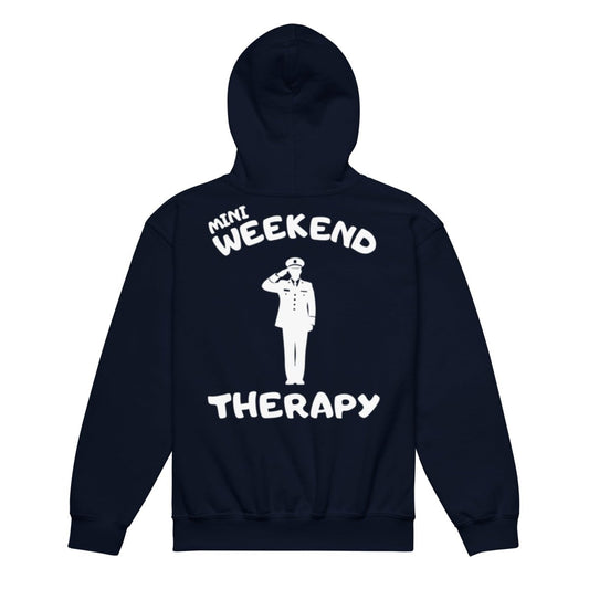 Military Salute Mini Hoodie | Weekend Therapy by Weekend Therapy™ – Weekend Therapy Clothing