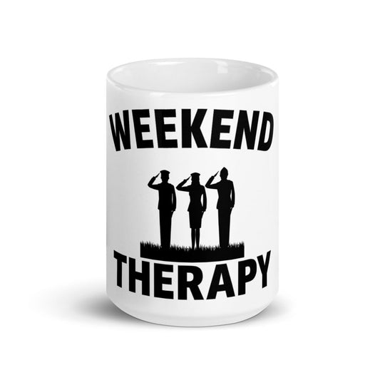 Military Salute Mug | Weekend Therapy by Weekend Therapy™ – Weekend Therapy Clothing
