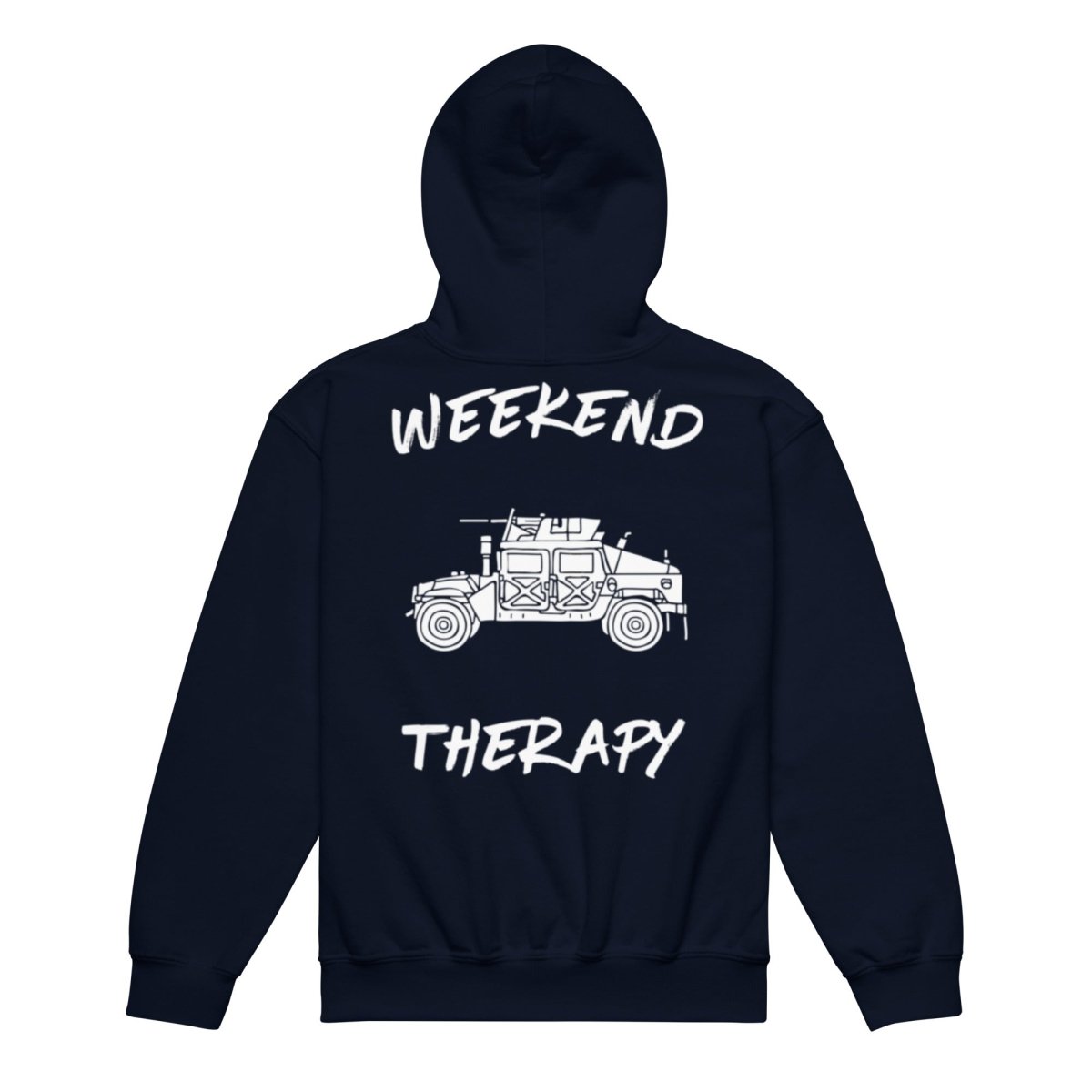 Military Vehicle Hoodie | Weekend Therapy by Weekend Therapy™ – Weekend Therapy Clothing
