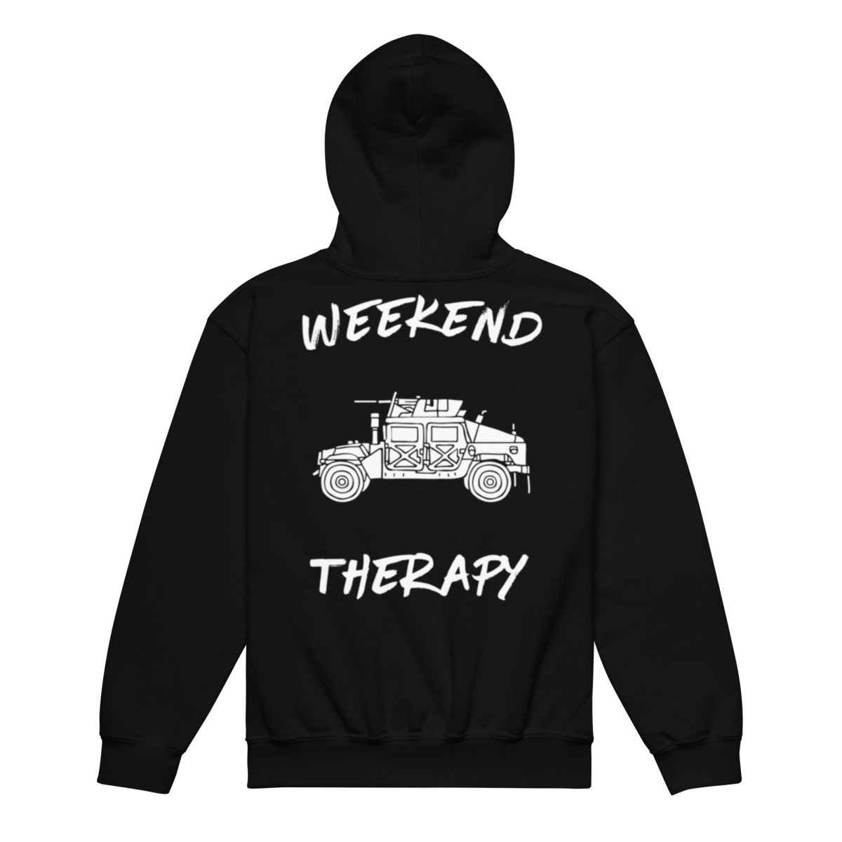 Military Vehicle Hoodie | Weekend Therapy by Weekend Therapy™ – Weekend Therapy Clothing