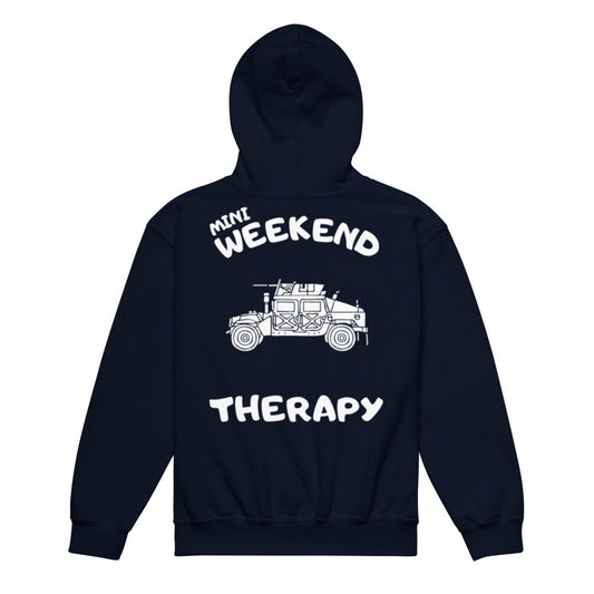 Military Vehicle Mini Hoodie | Weekend Therapy by Weekend Therapy™ – Weekend Therapy Clothing