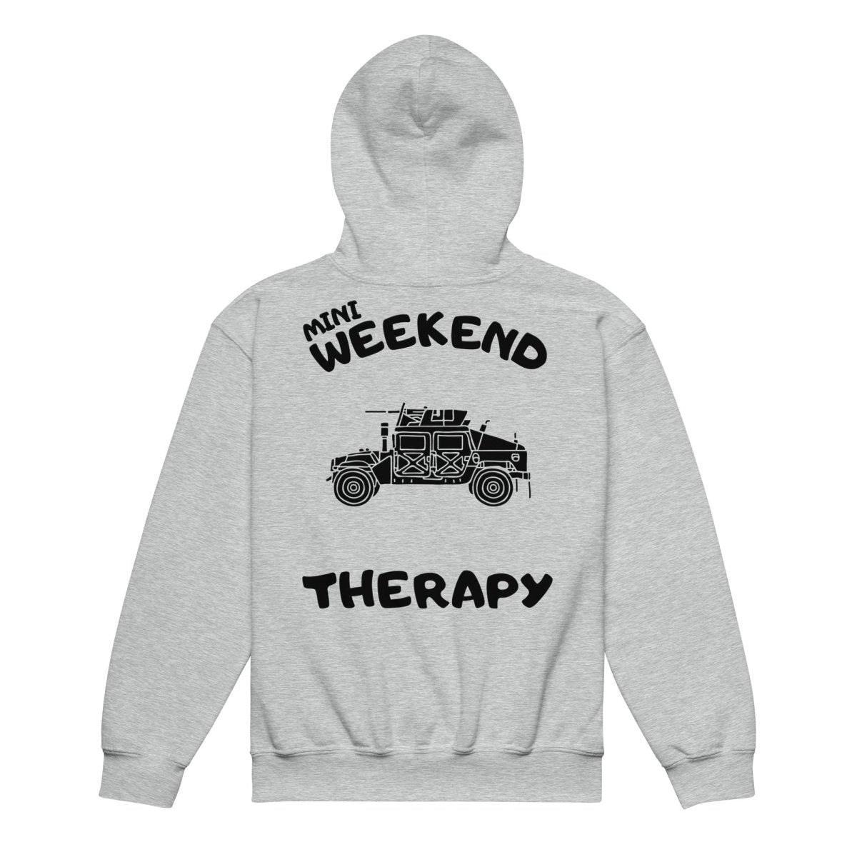 Military Vehicle Mini Hoodie | Weekend Therapy by Weekend Therapy™ – Weekend Therapy Clothing