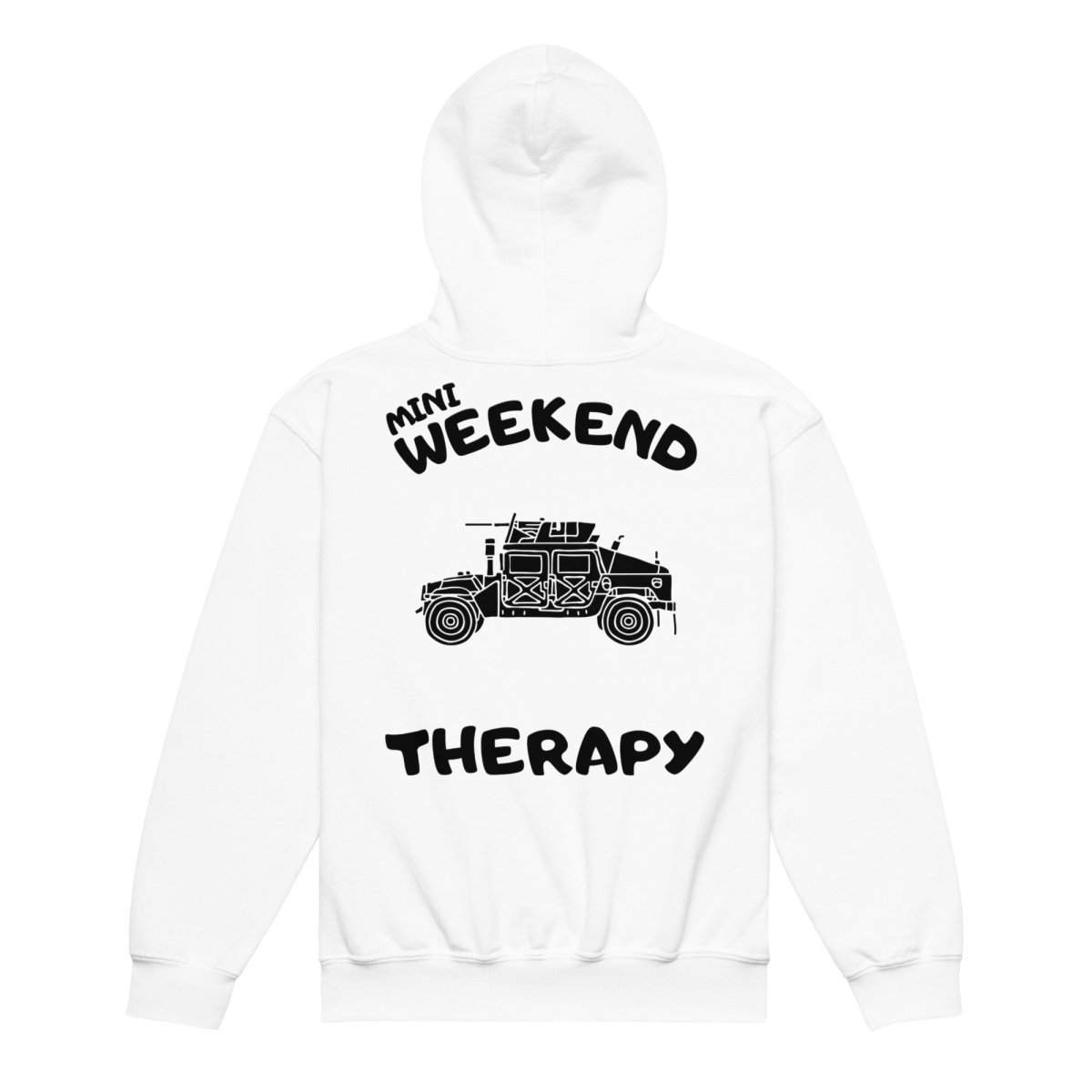 Military Vehicle Mini Hoodie | Weekend Therapy by Weekend Therapy™ – Weekend Therapy Clothing
