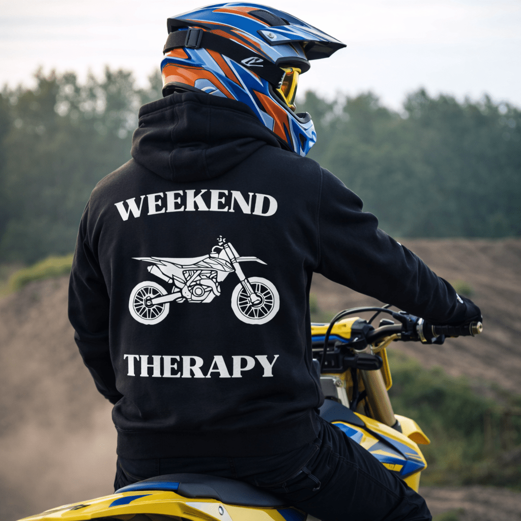 Motocross Hoodie | Weekend Therapy by Weekend Therapy™ – Weekend Therapy Clothing