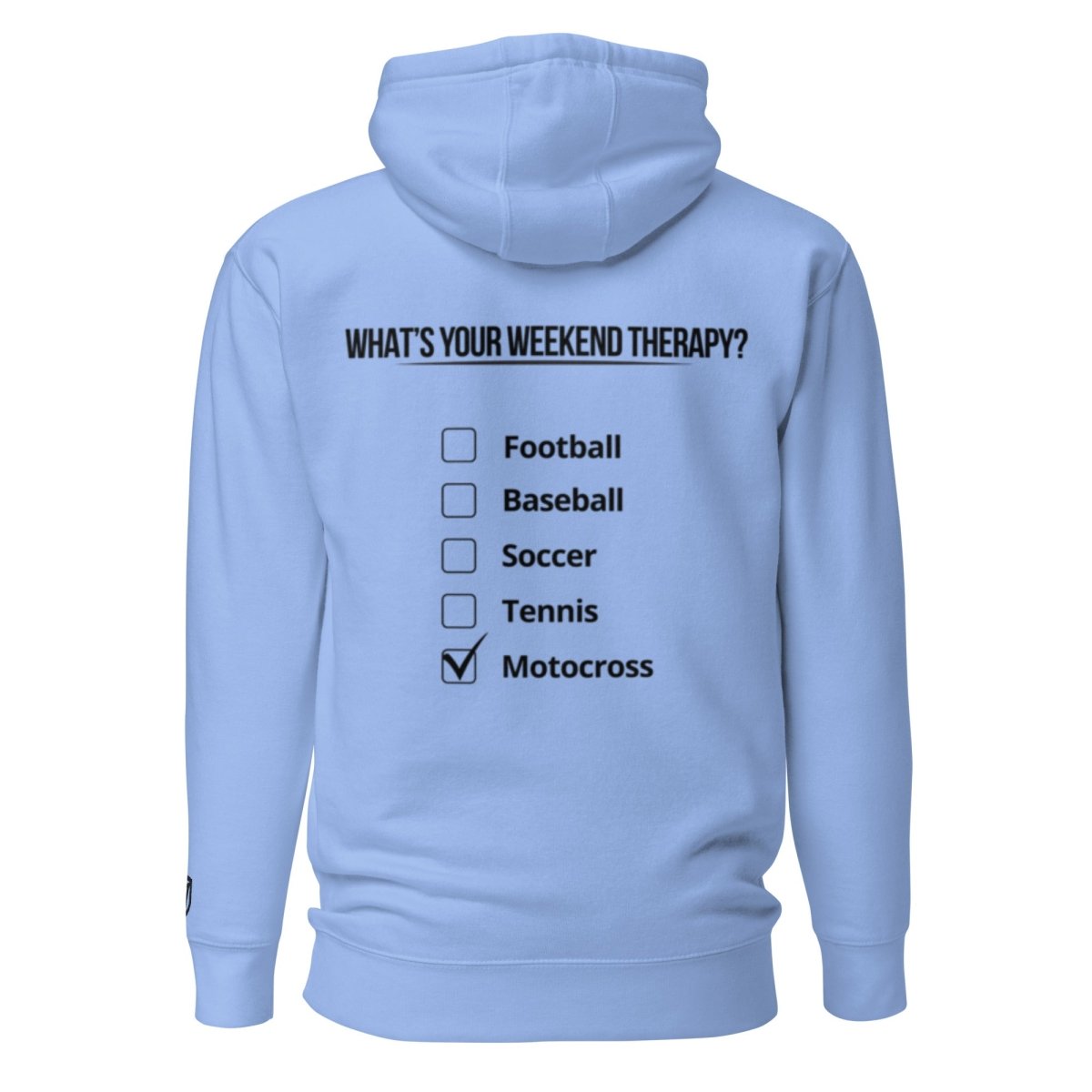 Motocross Therapy Hoodie | Weekend Therapy by Weekend Therapy™ – Weekend Therapy Clothing