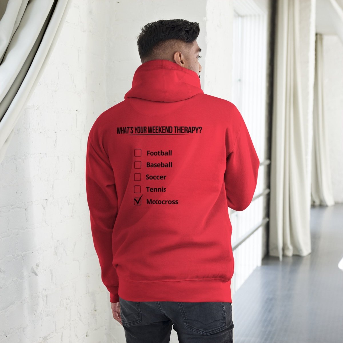 Motocross Therapy Hoodie | Weekend Therapy by Weekend Therapy™ – Weekend Therapy Clothing