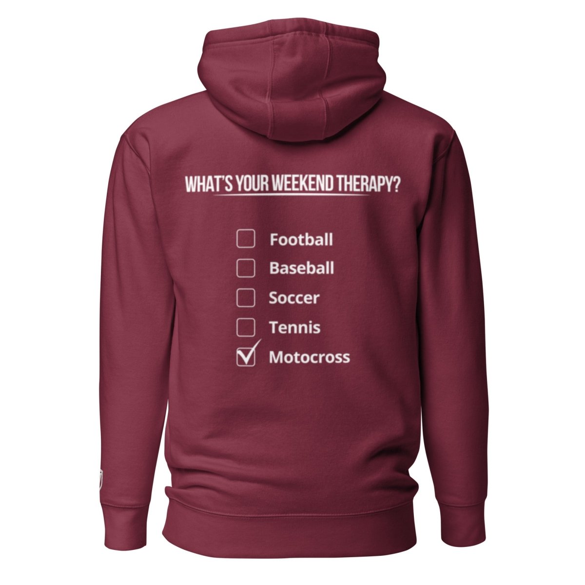 Motocross Therapy Hoodie | Weekend Therapy by Weekend Therapy™ – Weekend Therapy Clothing