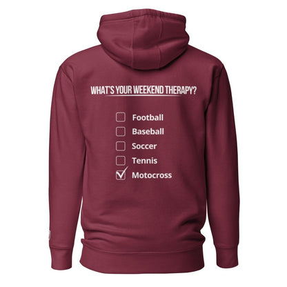 Motocross Therapy Hoodie | Weekend Therapy by Weekend Therapy™ – Weekend Therapy Clothing