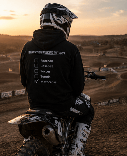 Motocross Therapy Hoodie | Weekend Therapy by Weekend Therapy™ – Weekend Therapy Clothing
