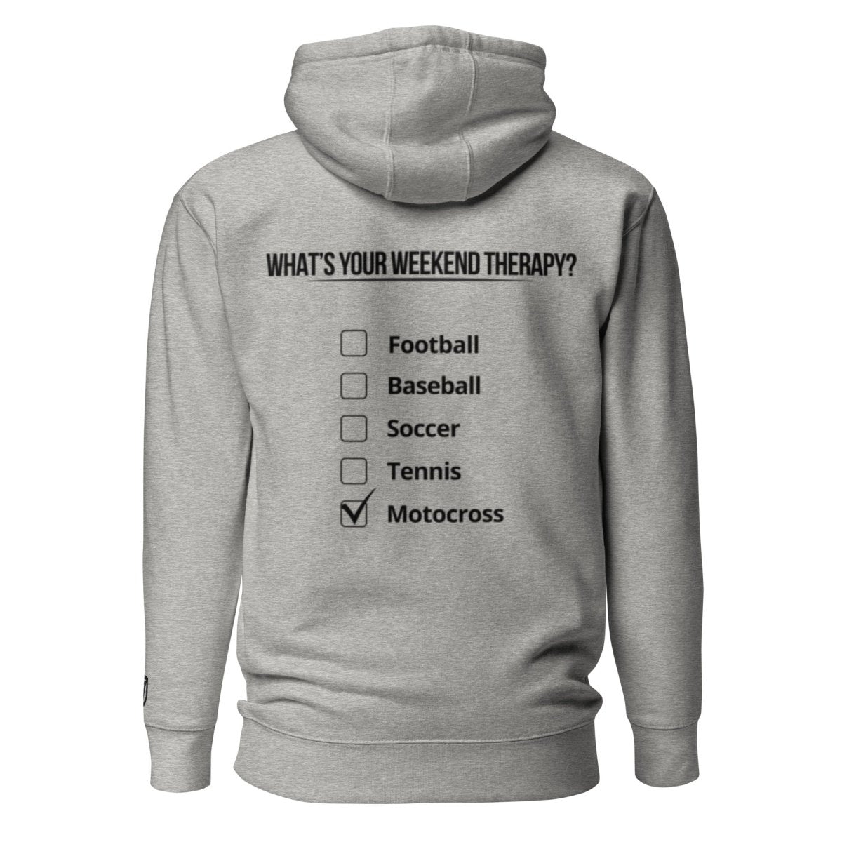 Motocross Therapy Hoodie | Weekend Therapy by Weekend Therapy™ – Weekend Therapy Clothing