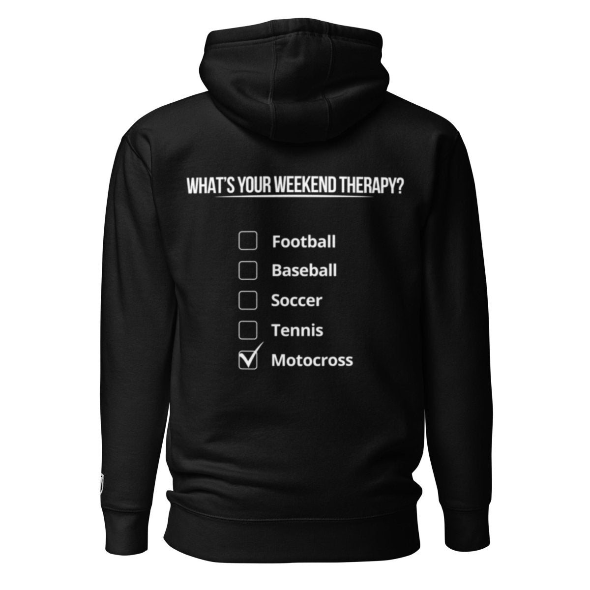Motocross Therapy Hoodie | Weekend Therapy by Weekend Therapy™ – Weekend Therapy Clothing