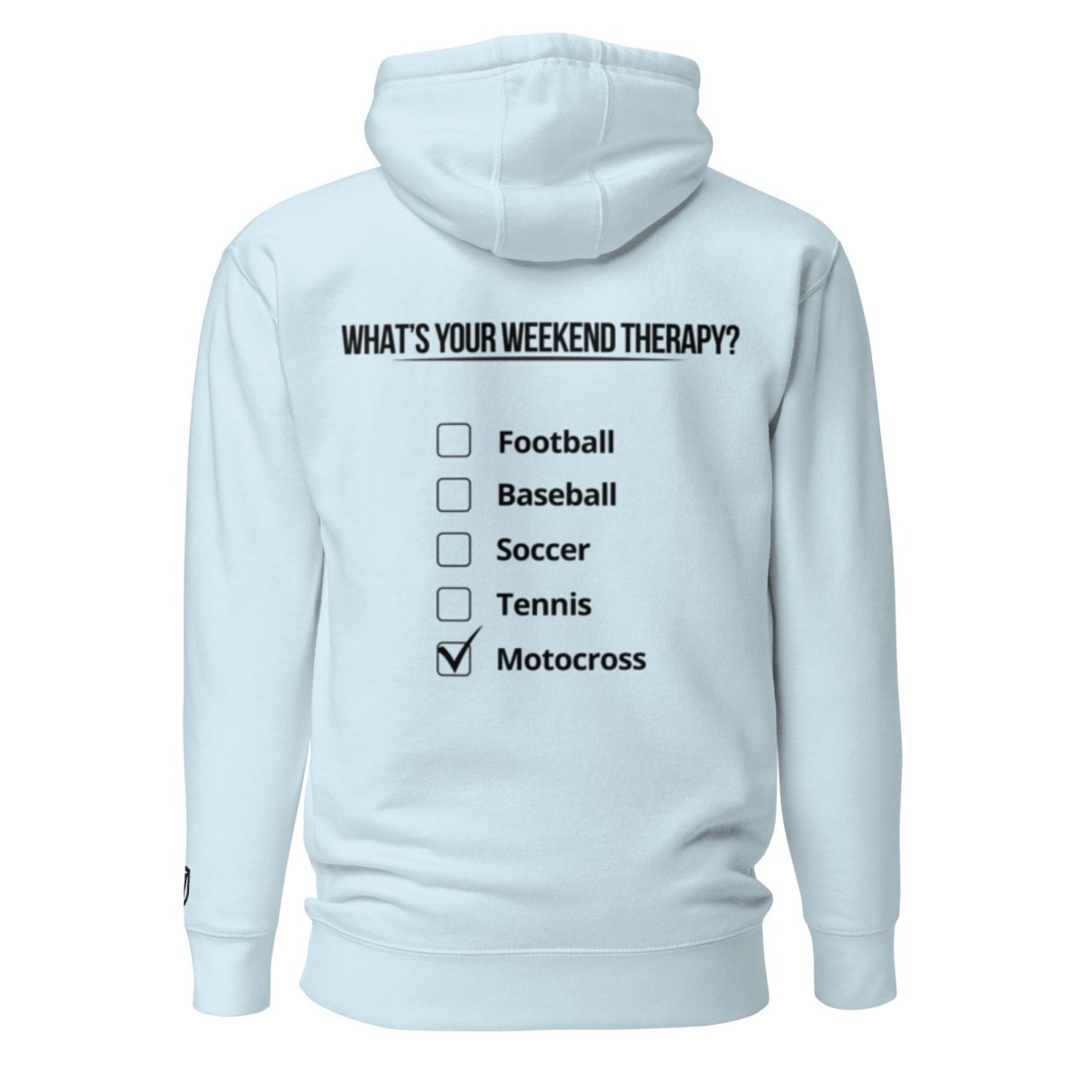 Motocross Therapy Hoodie | Weekend Therapy by Weekend Therapy™ – Weekend Therapy Clothing