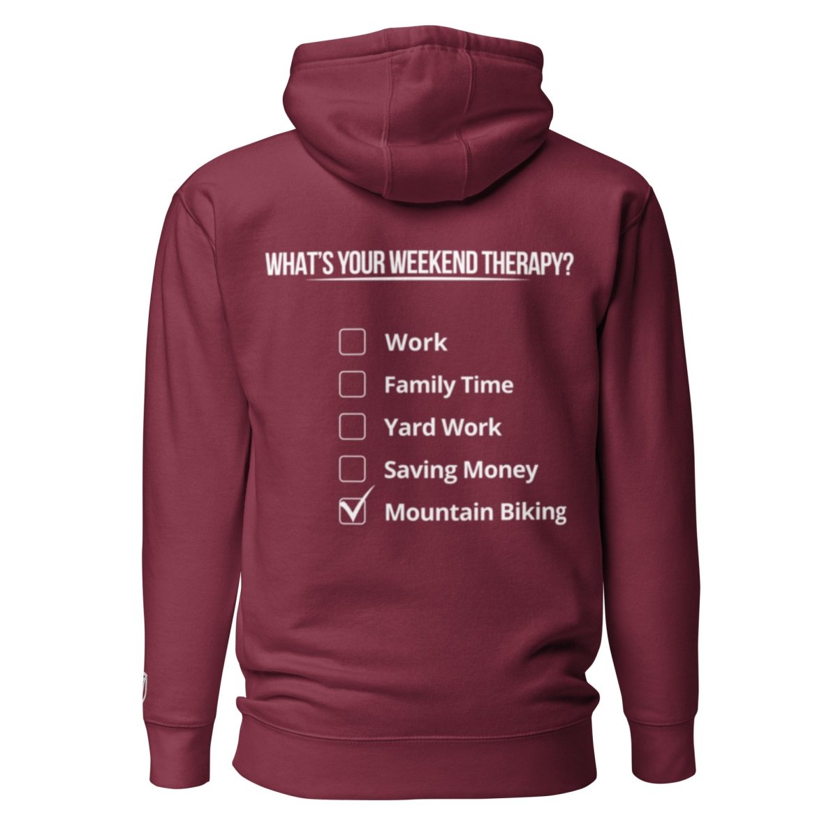 Mountain Bike Hoodie | Weekend Therapy by Weekend Therapy™ – Weekend Therapy Clothing