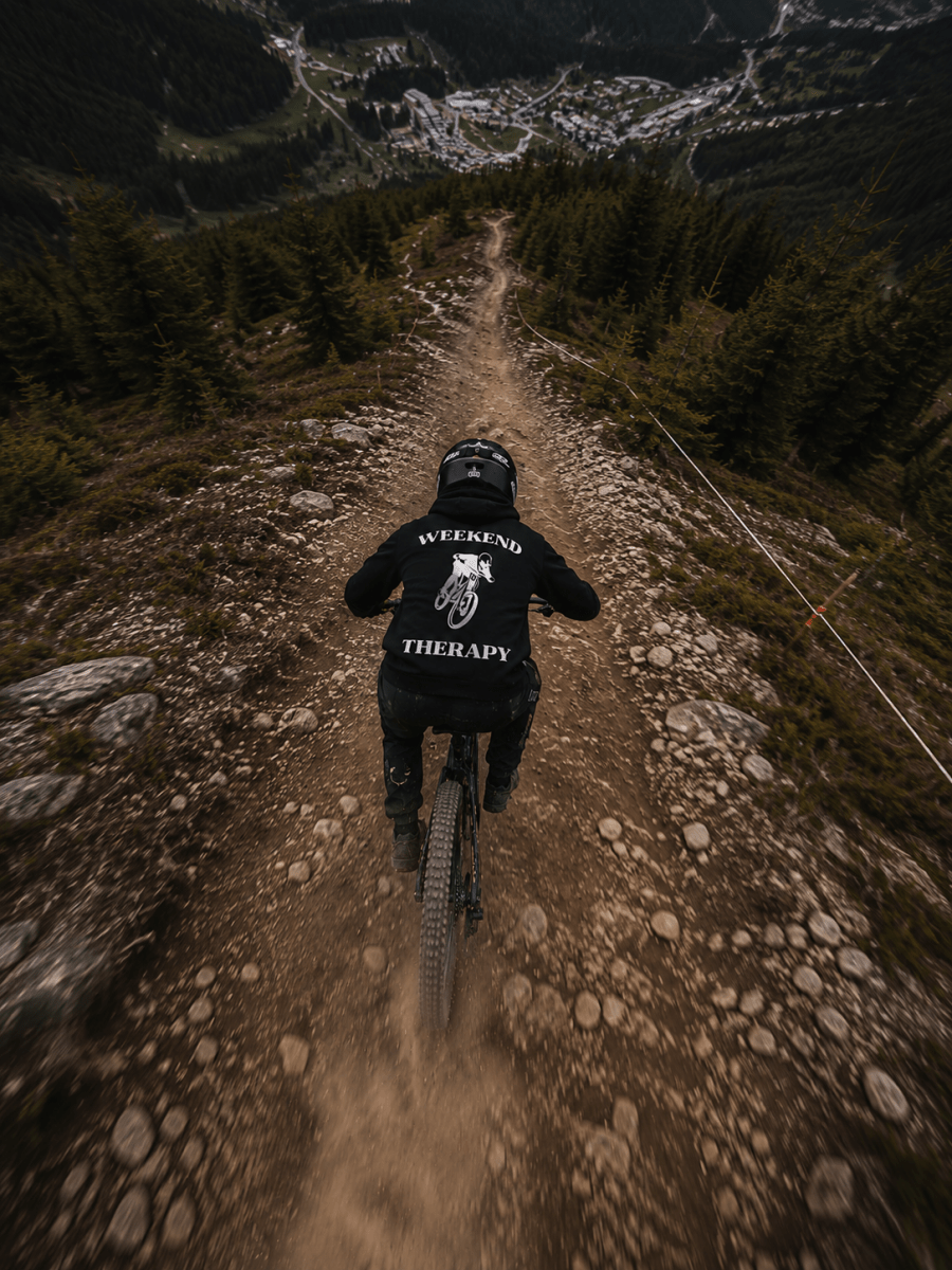 Mountain Biking Hoodie | Weekend Therapy by Weekend Therapy™ – Weekend Therapy Clothing