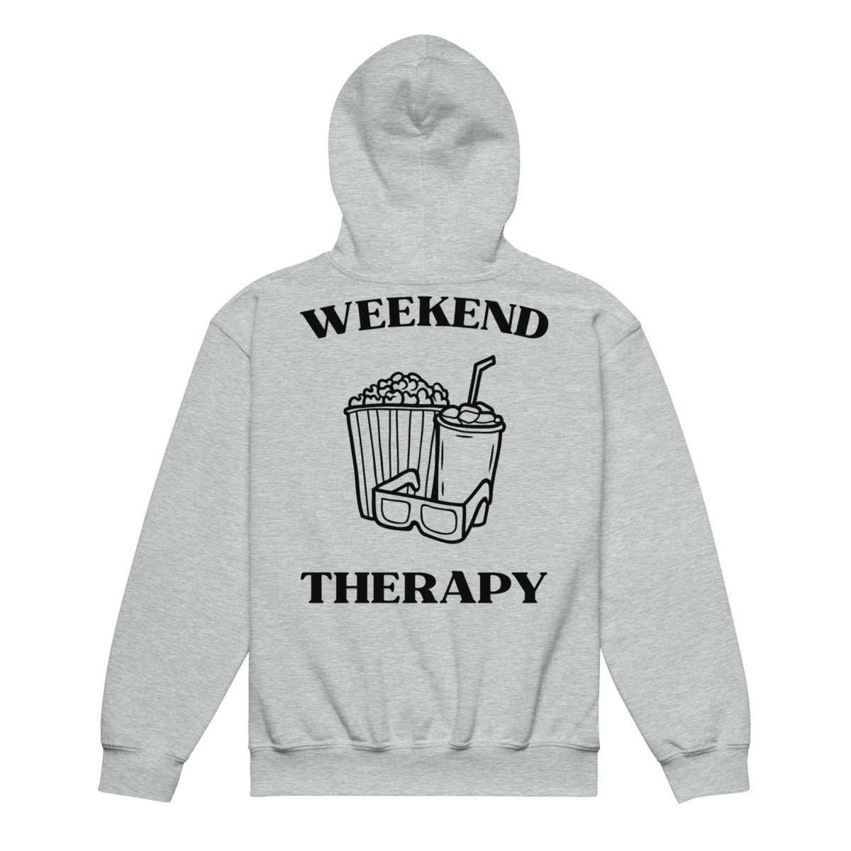 Movie Popcorn Hoodie | Weekend Therapy by Weekend Therapy™ – Weekend Therapy Clothing