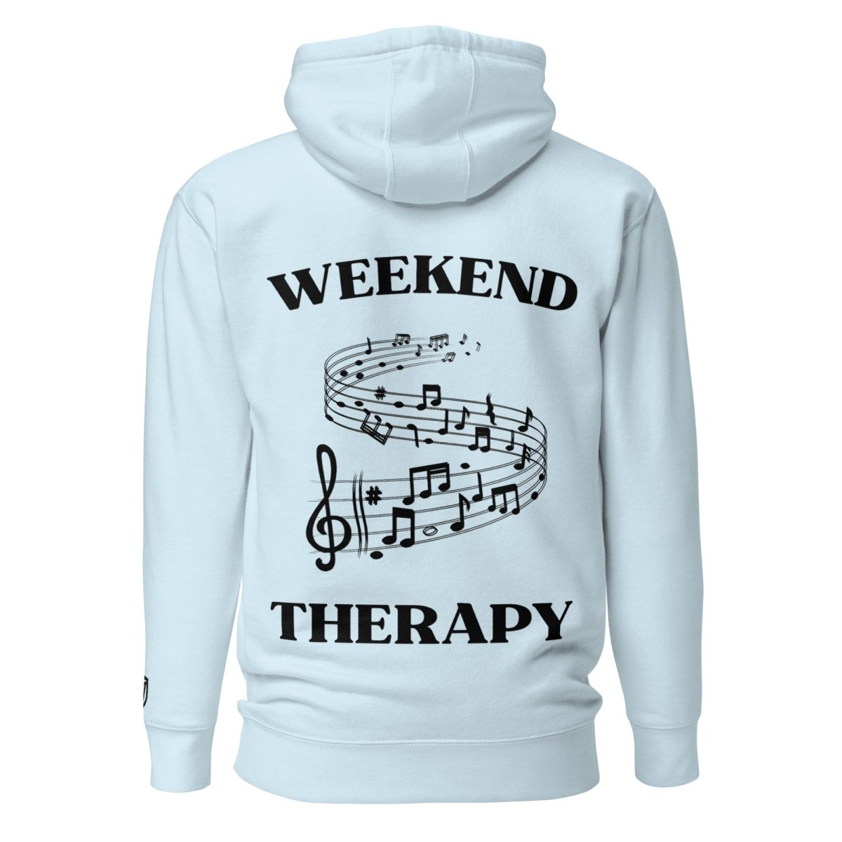 Music Notes Hoodie | Weekend Therapy by Weekend Therapy™ – Weekend Therapy Clothing