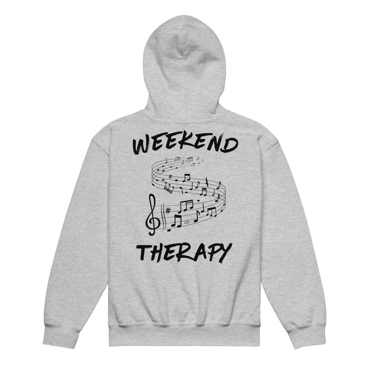 Music Notes Hoodie | Weekend Therapy by Weekend Therapy™ – Weekend Therapy Clothing