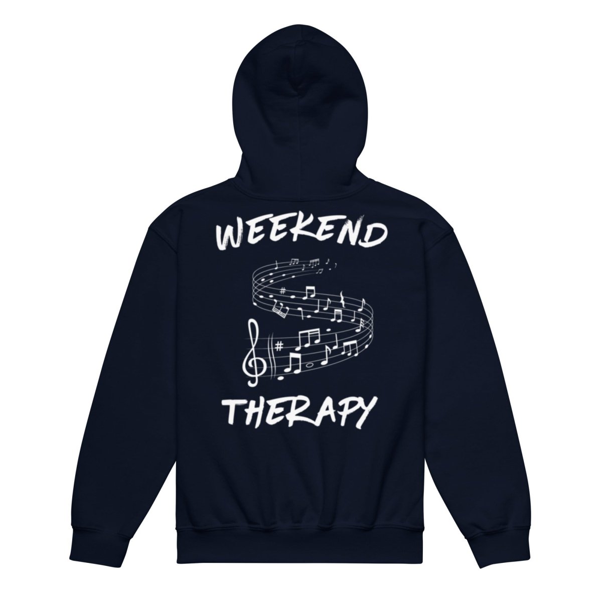 Music Notes Hoodie | Weekend Therapy by Weekend Therapy™ – Weekend Therapy Clothing