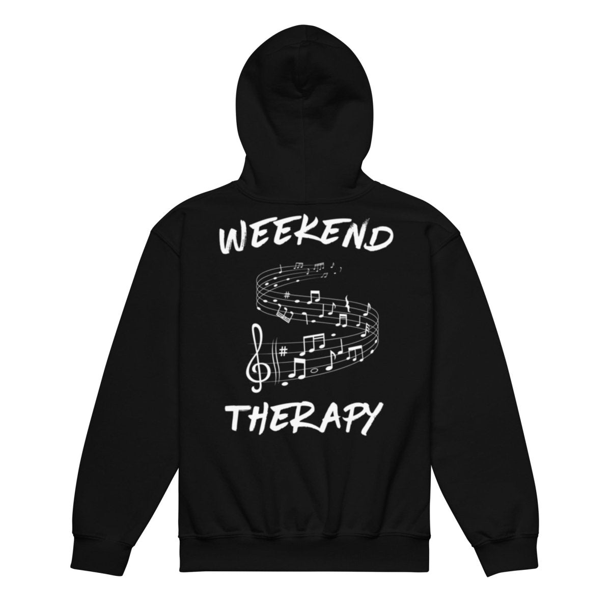 Music Notes Hoodie | Weekend Therapy by Weekend Therapy™ – Weekend Therapy Clothing