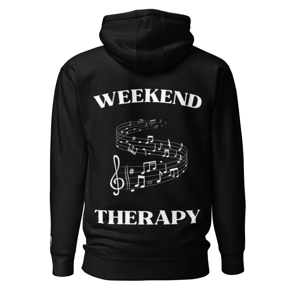 Music Notes Hoodie | Weekend Therapy by Weekend Therapy™ – Weekend Therapy Clothing