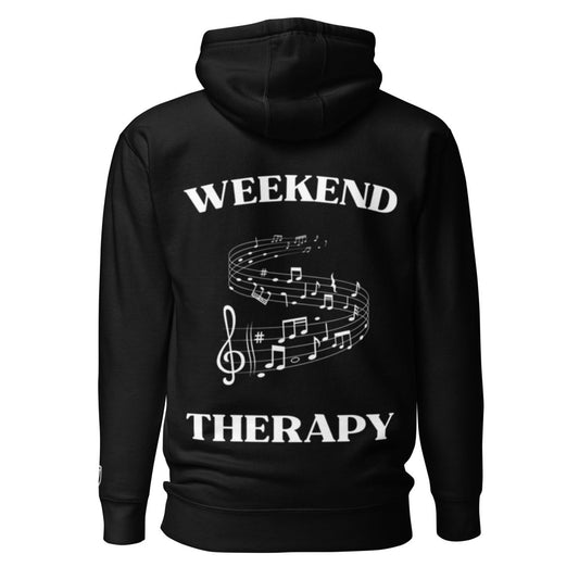 Music Notes Hoodie | Weekend Therapy by Weekend Therapy™ – Weekend Therapy Clothing