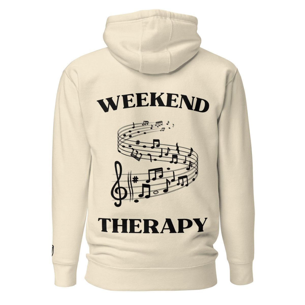 Music Notes Hoodie | Weekend Therapy by Weekend Therapy™ – Weekend Therapy Clothing