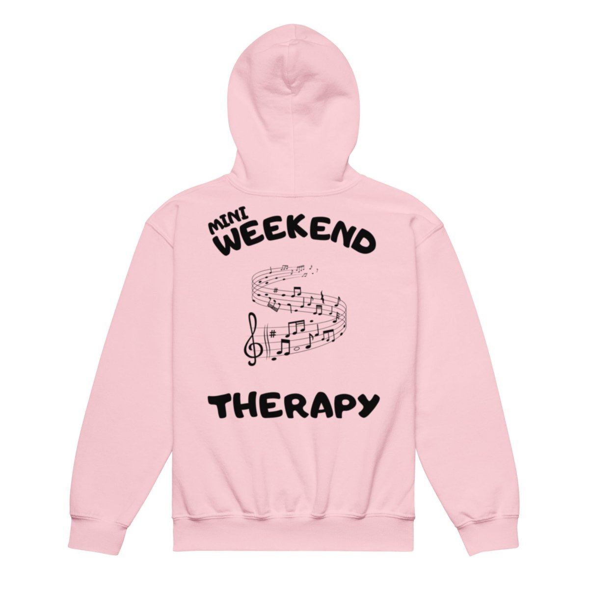 Music Notes Mini Hoodie | Weekend Therapy by Weekend Therapy™ – Weekend Therapy Clothing