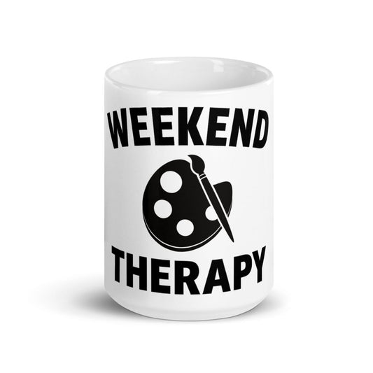 Painting Mug | Weekend Therapy by Weekend Therapy™ – Weekend Therapy Clothing