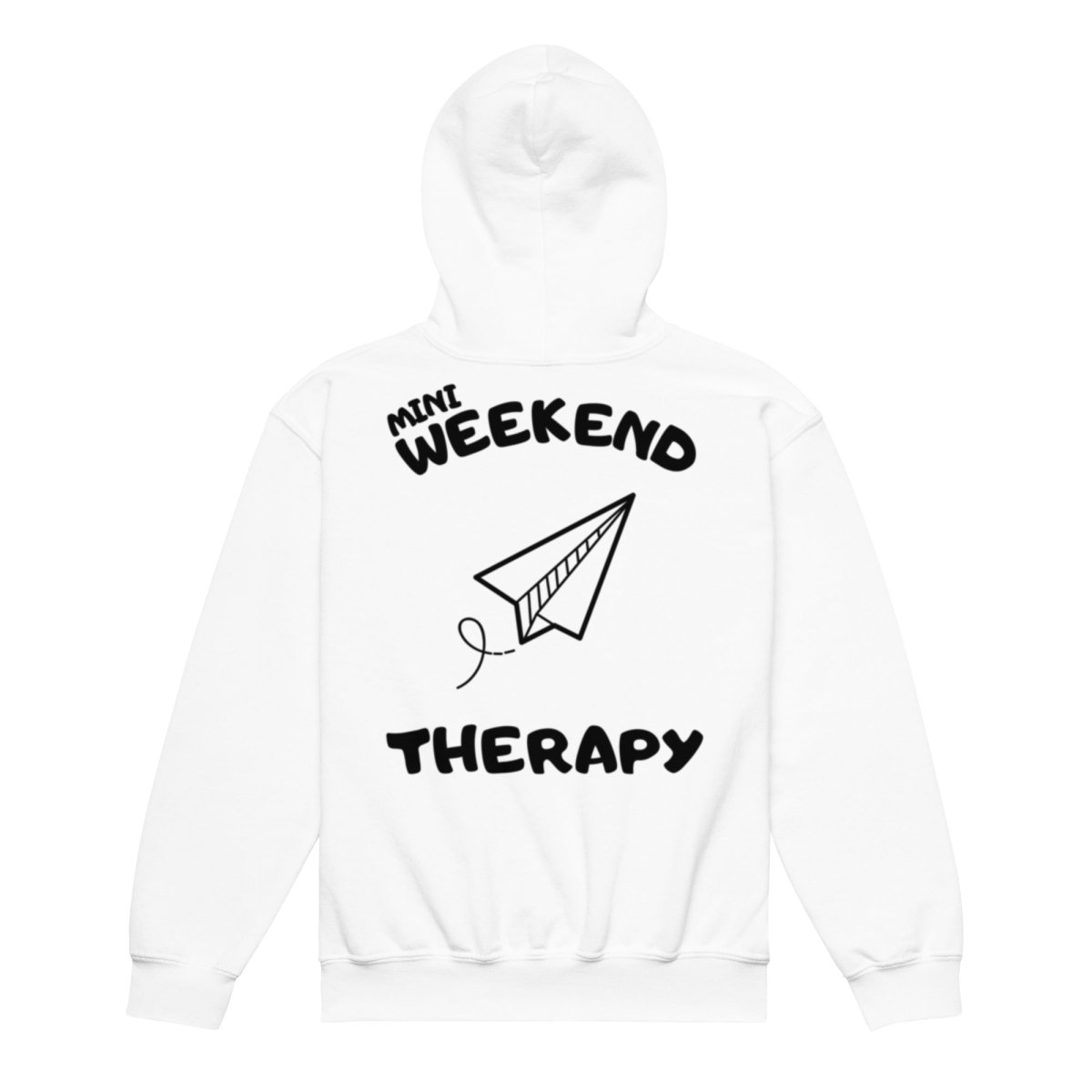 Paper Airplane Mini Hoodie | Weekend Therapy by Weekend Therapy™ – Weekend Therapy Clothing