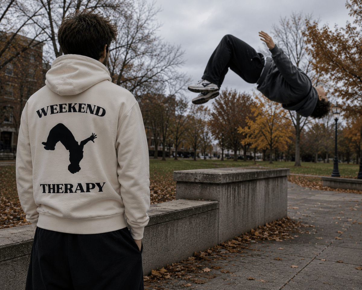 Parkour Hoodie | Weekend Therapy by Weekend Therapy™ – Weekend Therapy Clothing
