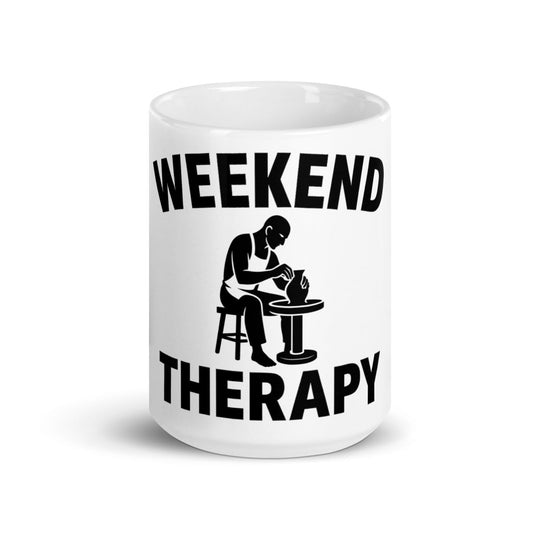 Pottery Mug | Weekend Therapy by Weekend Therapy™ – Weekend Therapy Clothing