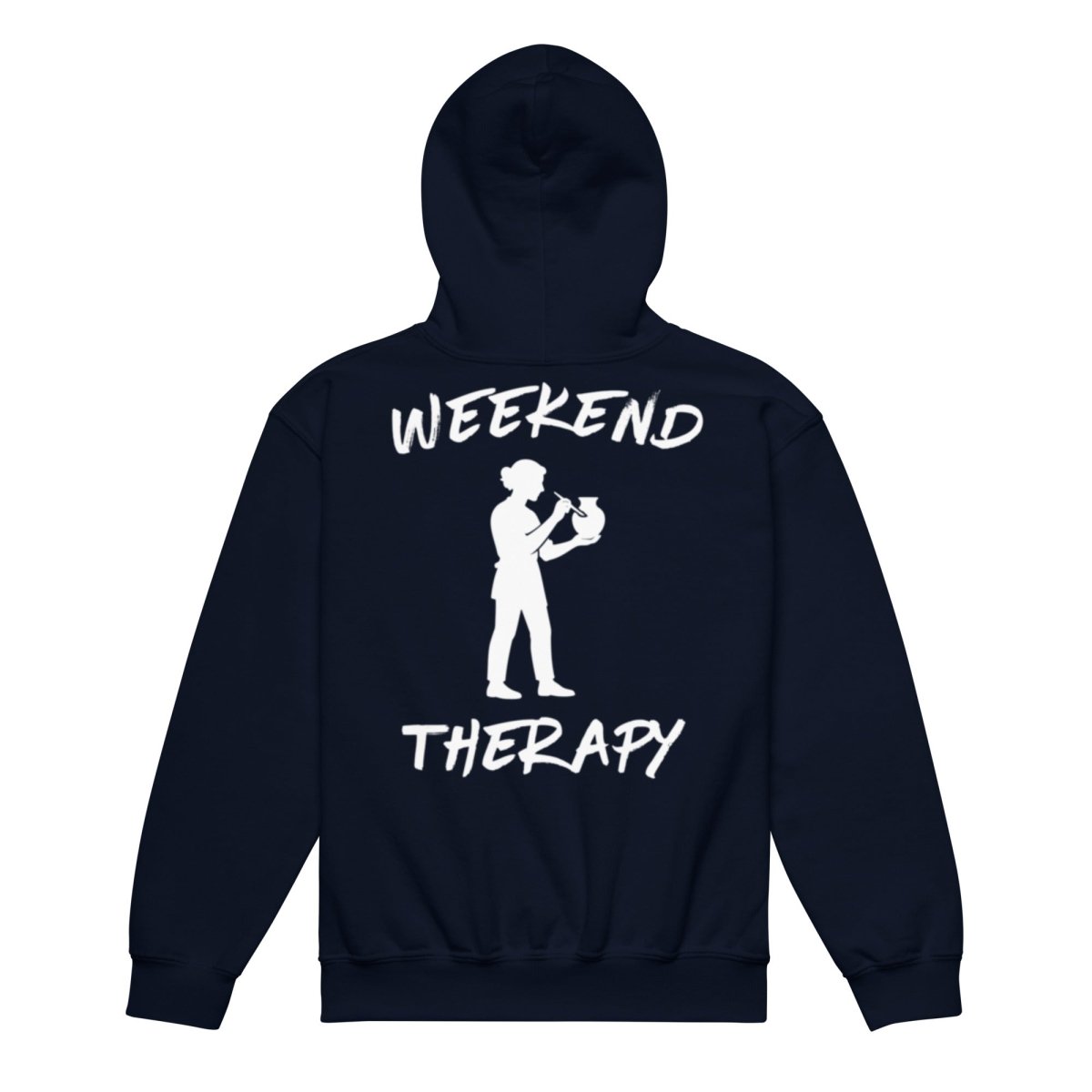 Pottery Painting Zip Hoodie | Weekend Therapy by Weekend Therapy™ – Weekend Therapy Clothing