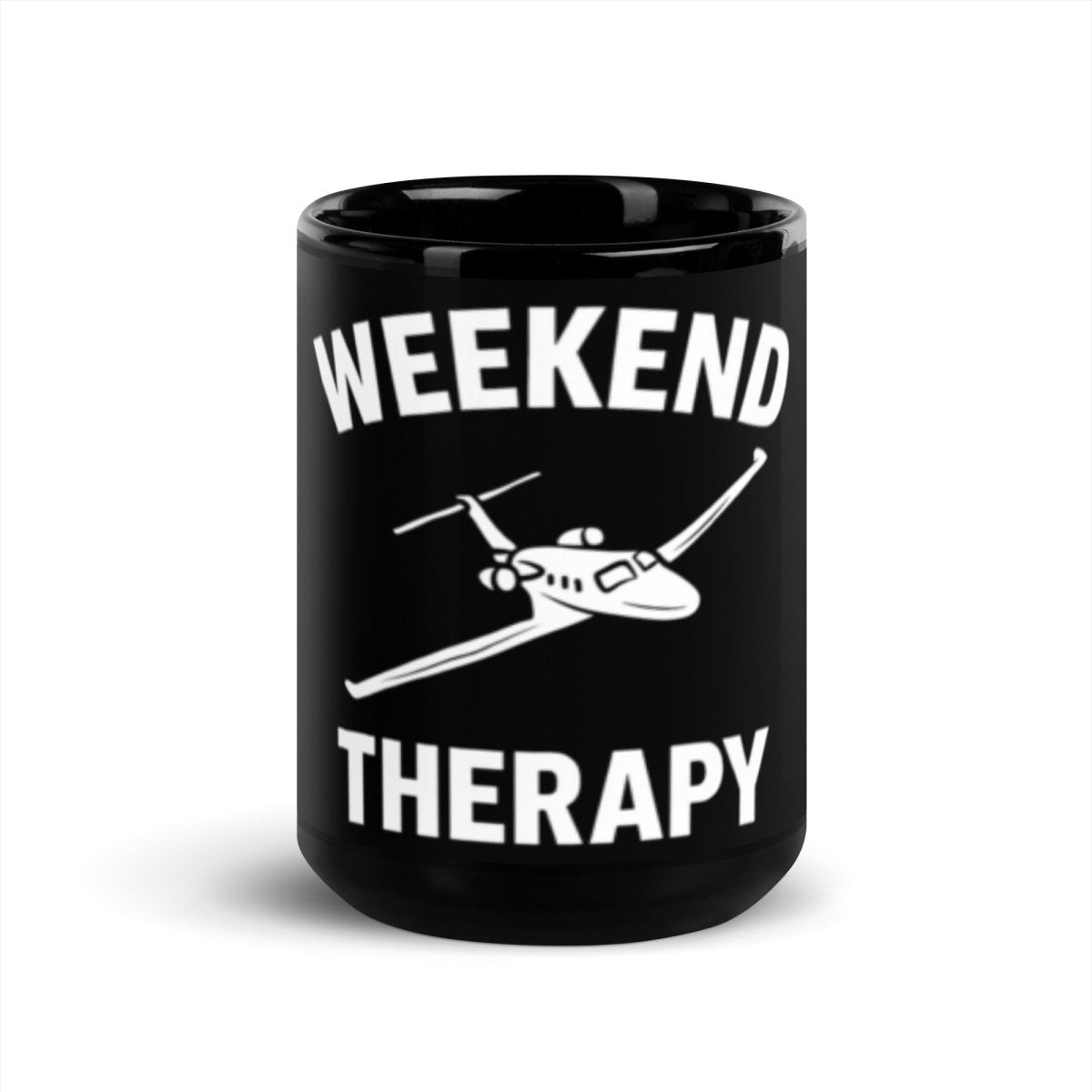 Private Jet Mug | Weekend Therapy by Weekend Therapy™ – Weekend Therapy Clothing