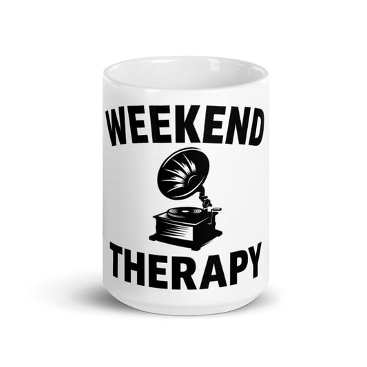 Record Player Mug | Weekend Therapy by Weekend Therapy™ – Weekend Therapy Clothing