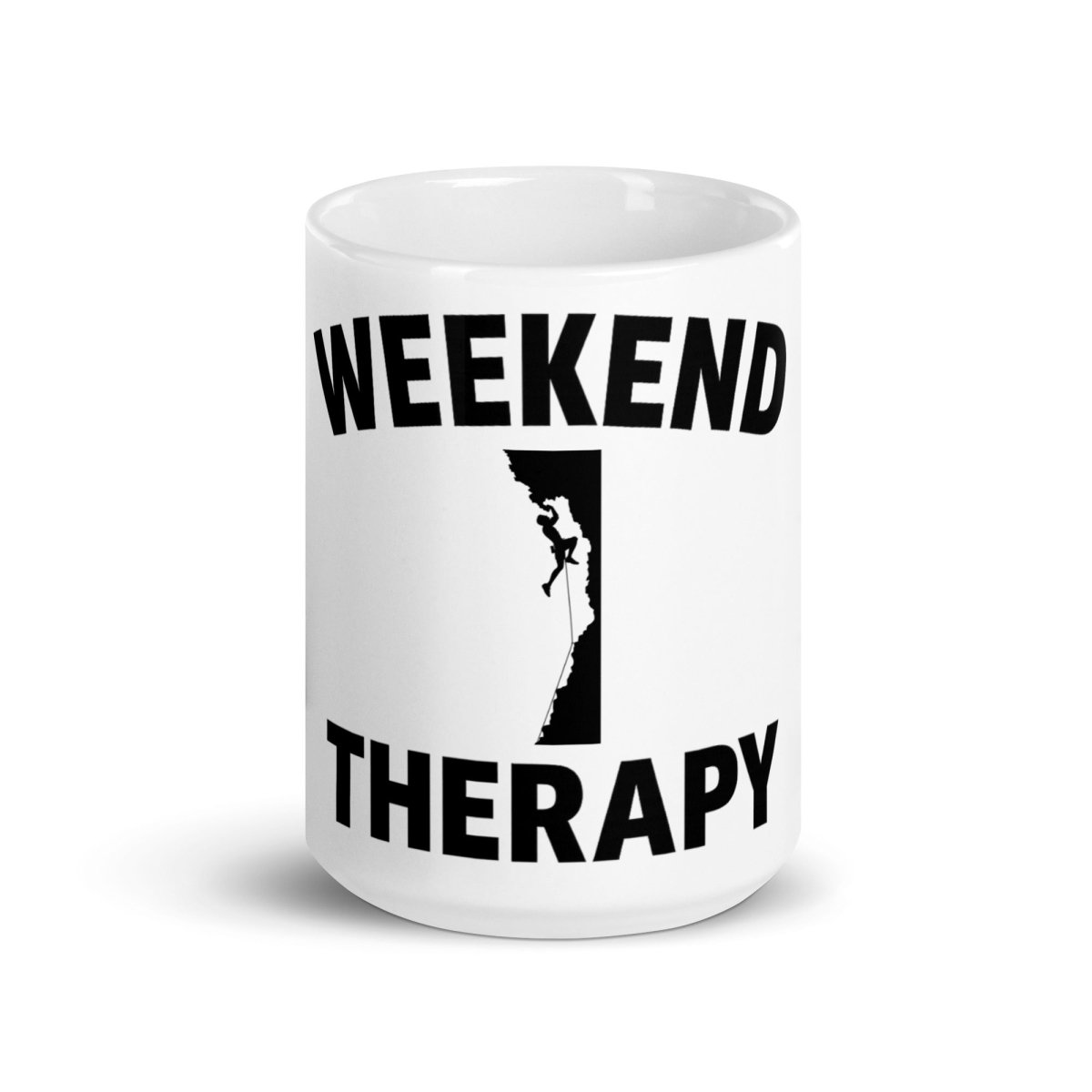 Rock Climbing Mug | Weekend Therapy by Weekend Therapy™ – Weekend Therapy Clothing