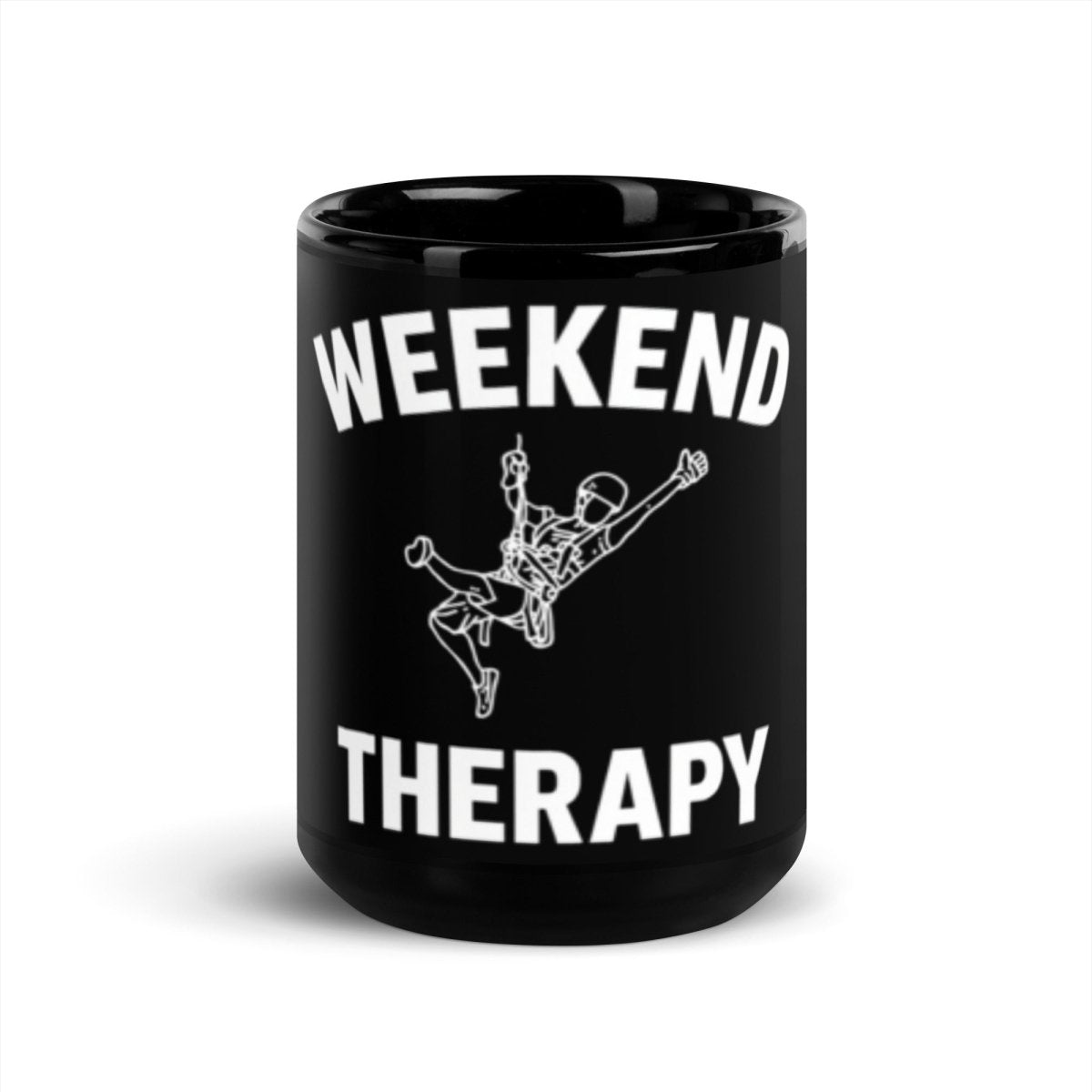 Rock Climbing Mug | Weekend Therapy by Weekend Therapy™ – Weekend Therapy Clothing