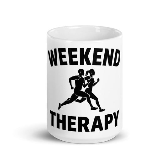 Running Mug | Weekend Therapy by Weekend Therapy™ – Weekend Therapy Clothing
